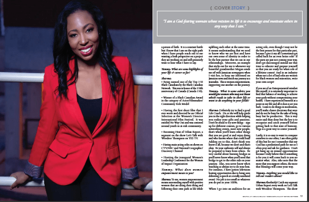 Sharma MacDonald Central New York Woman Magazine feature 3